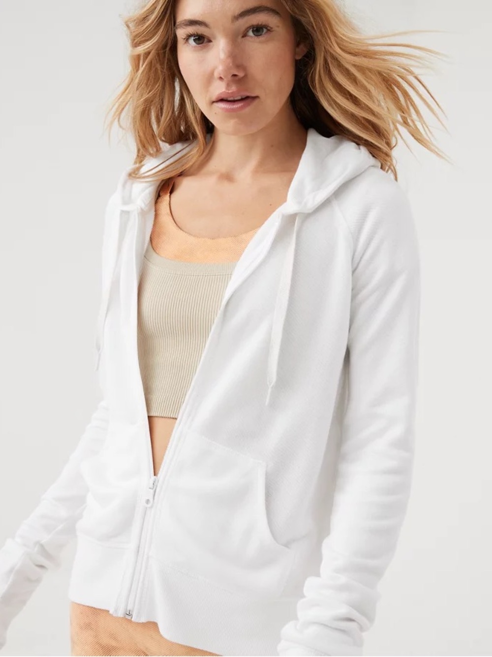 OFFLINE By Aerie Terry Full Zip Sweatshirt